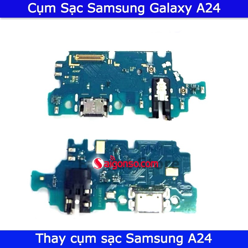 thay chân sạc Samsung A24